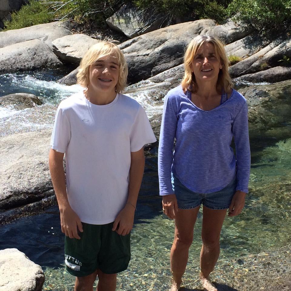 Horsetail Falls near Lake Tahoe, August 2014